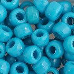 Crowbeads 9mm (60pcs) Turquoise Opaque