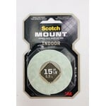 Scotch Mounting Tape Indoor 1/2 Inch x 80 Inches 15Lbs