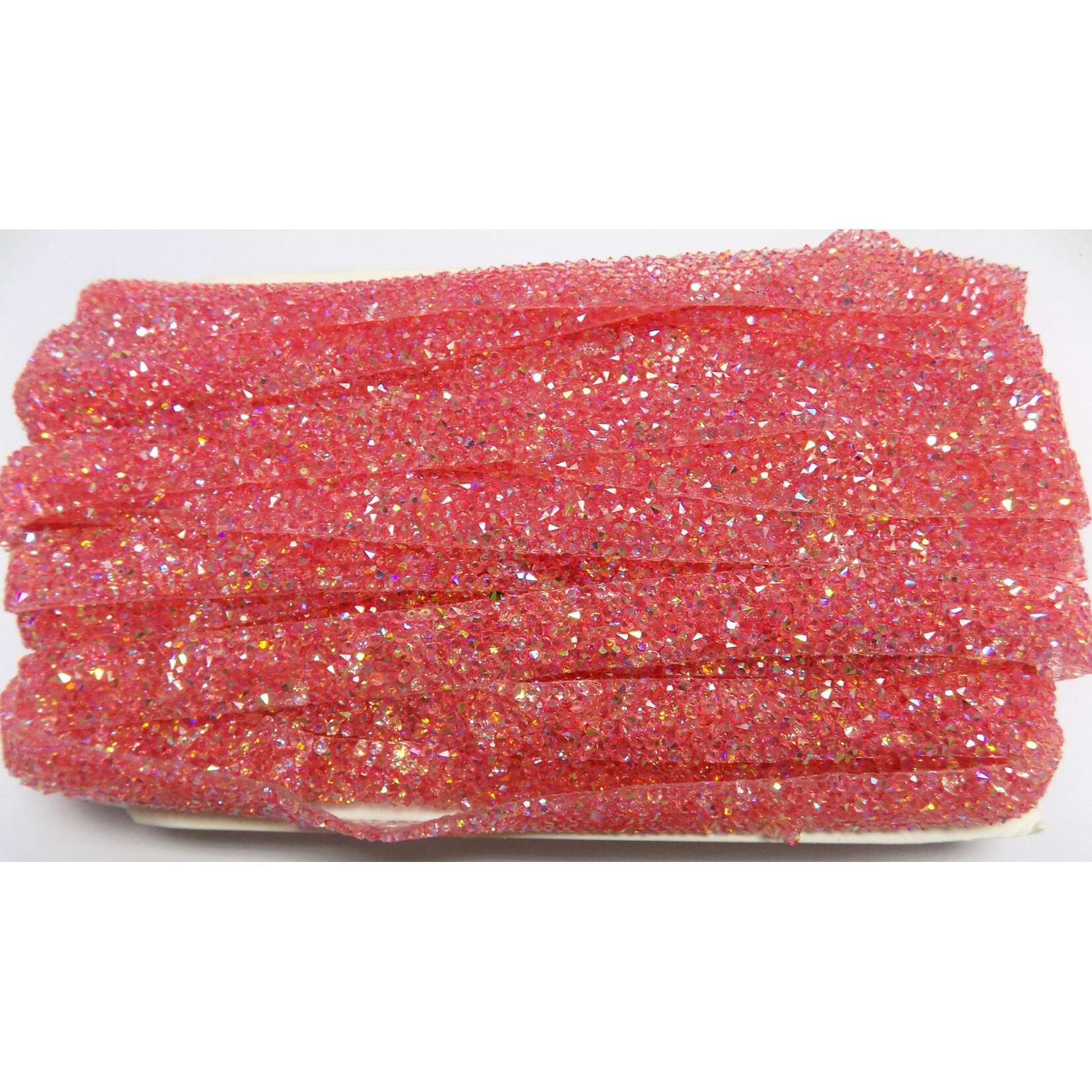 Resin Trimming 1 1/2cm (AB) 25yds/card Pink