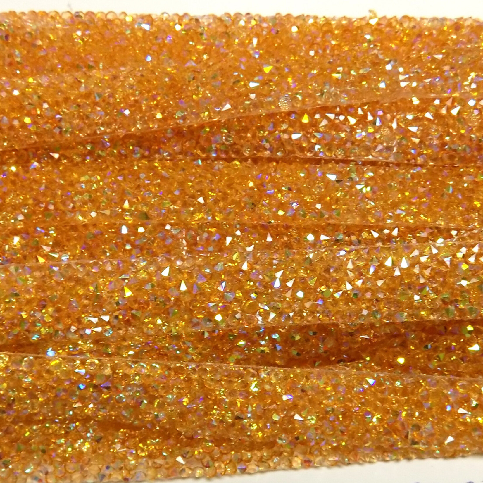 Resin Trimming 1 1/2cm (AB) 25yds/card Golden Yellow