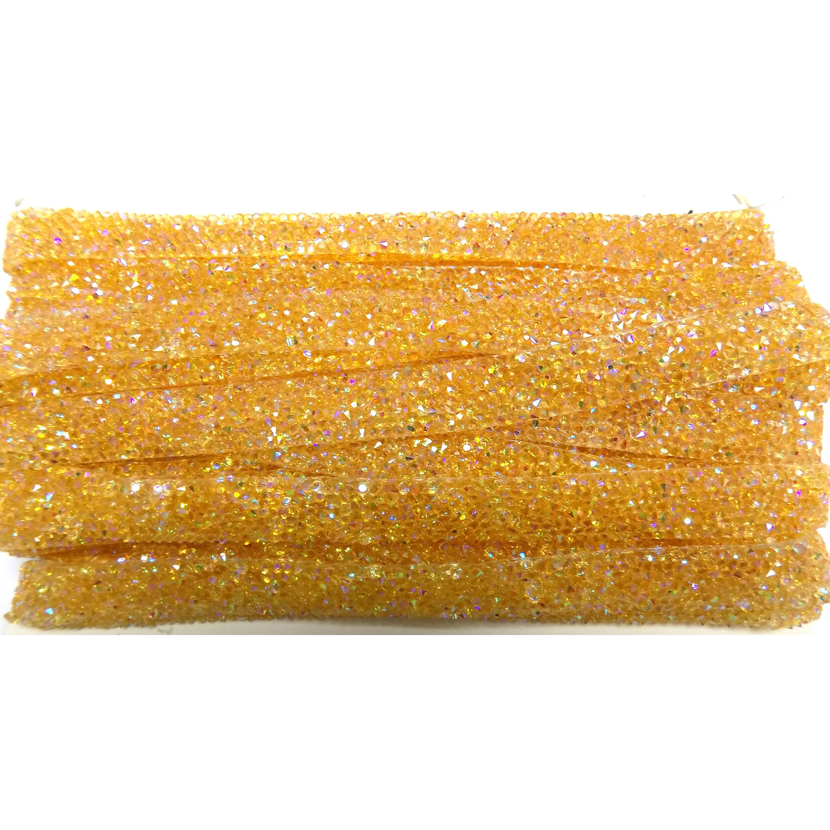 Resin Trimming 1 1/2cm (AB) 25yds/card Canary Yellow