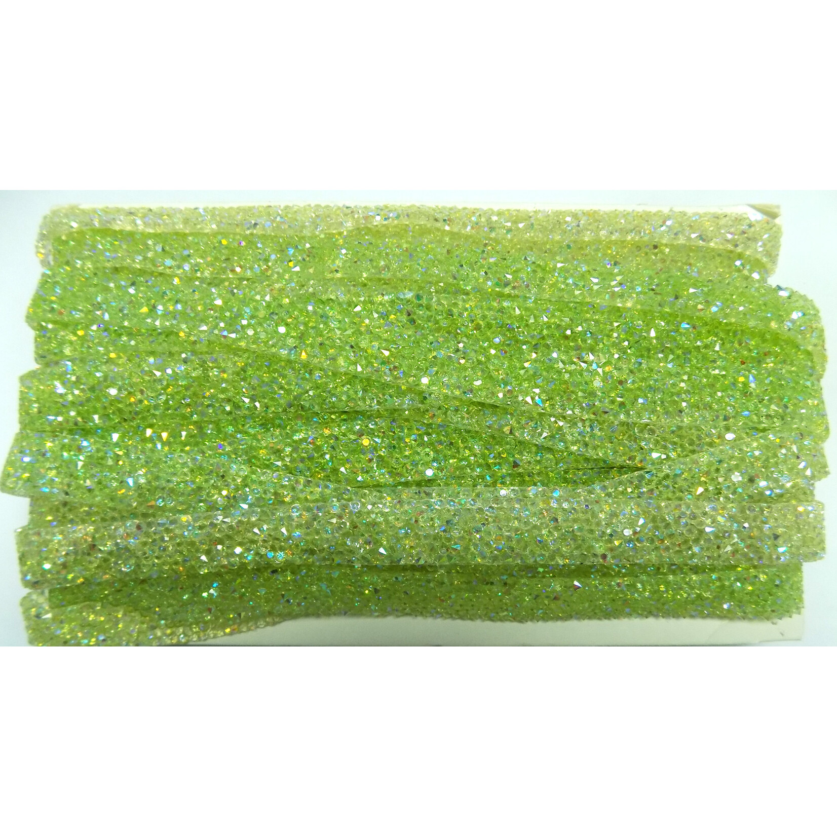 Resin Trimming 1 1/2cm (AB) 25yds/card Lime Green
