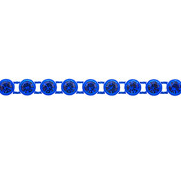 Preciosa Rhinestone Banding 1 row Royal Blue Casing/Sapphire ss13/3.2-3.3mm Round