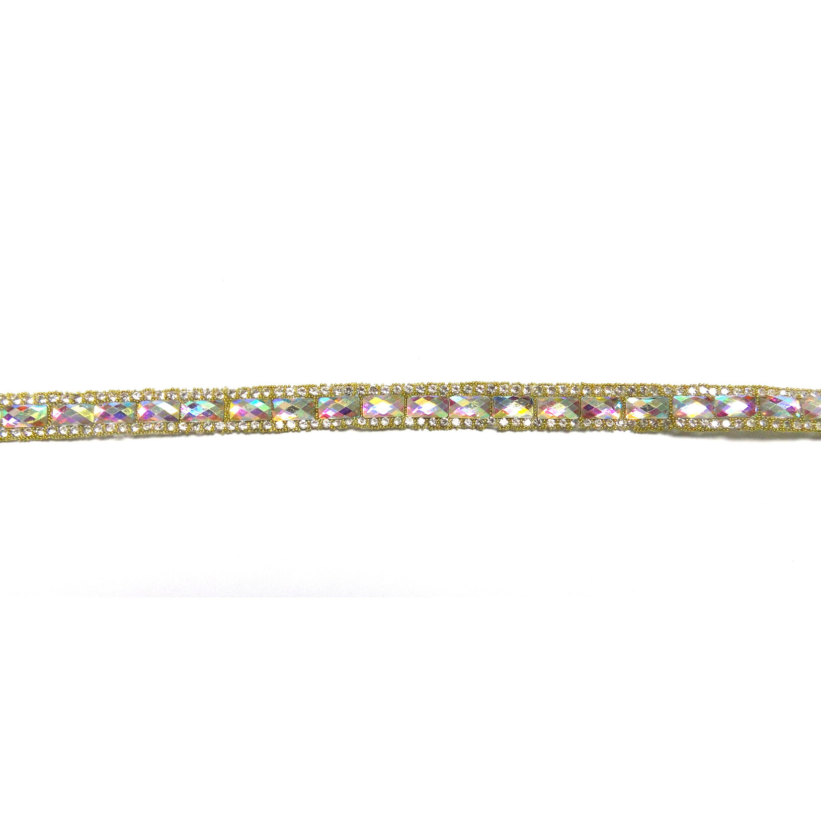 Rhinestone Trimming Design #2 - Red AB