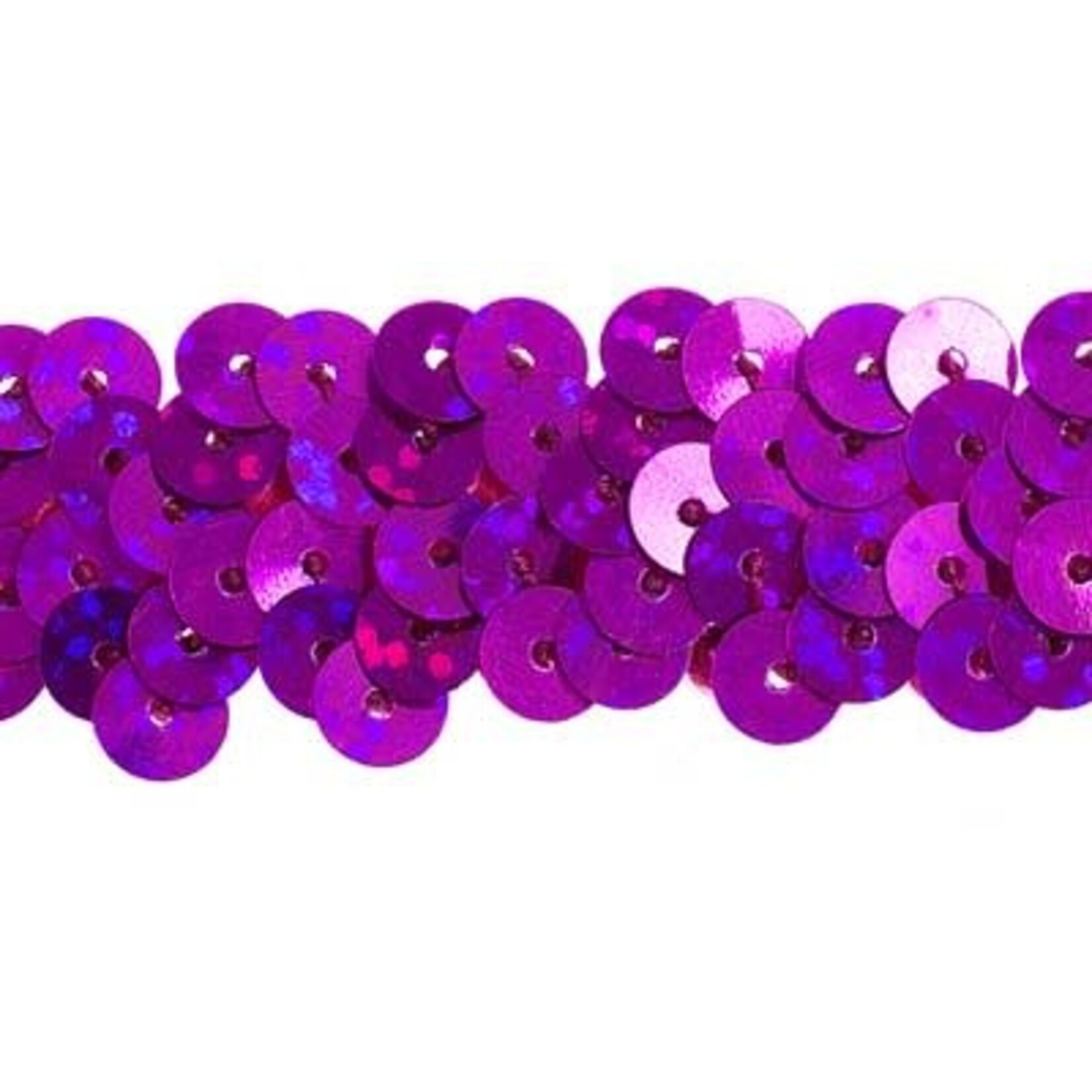 Sequin 6mm Stretch 2 Row