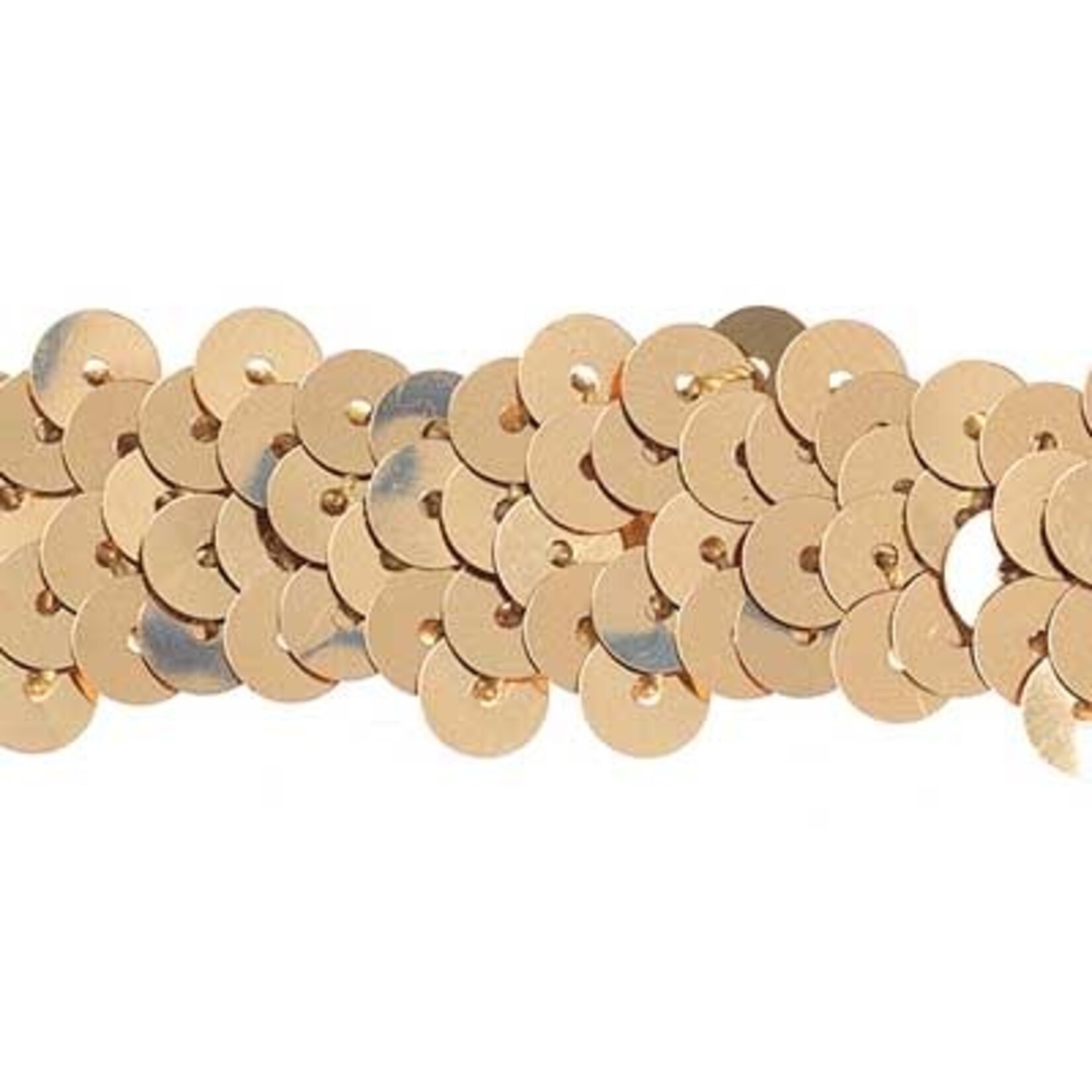 Stretch Sequin 2 row 6mm (12 Meters)