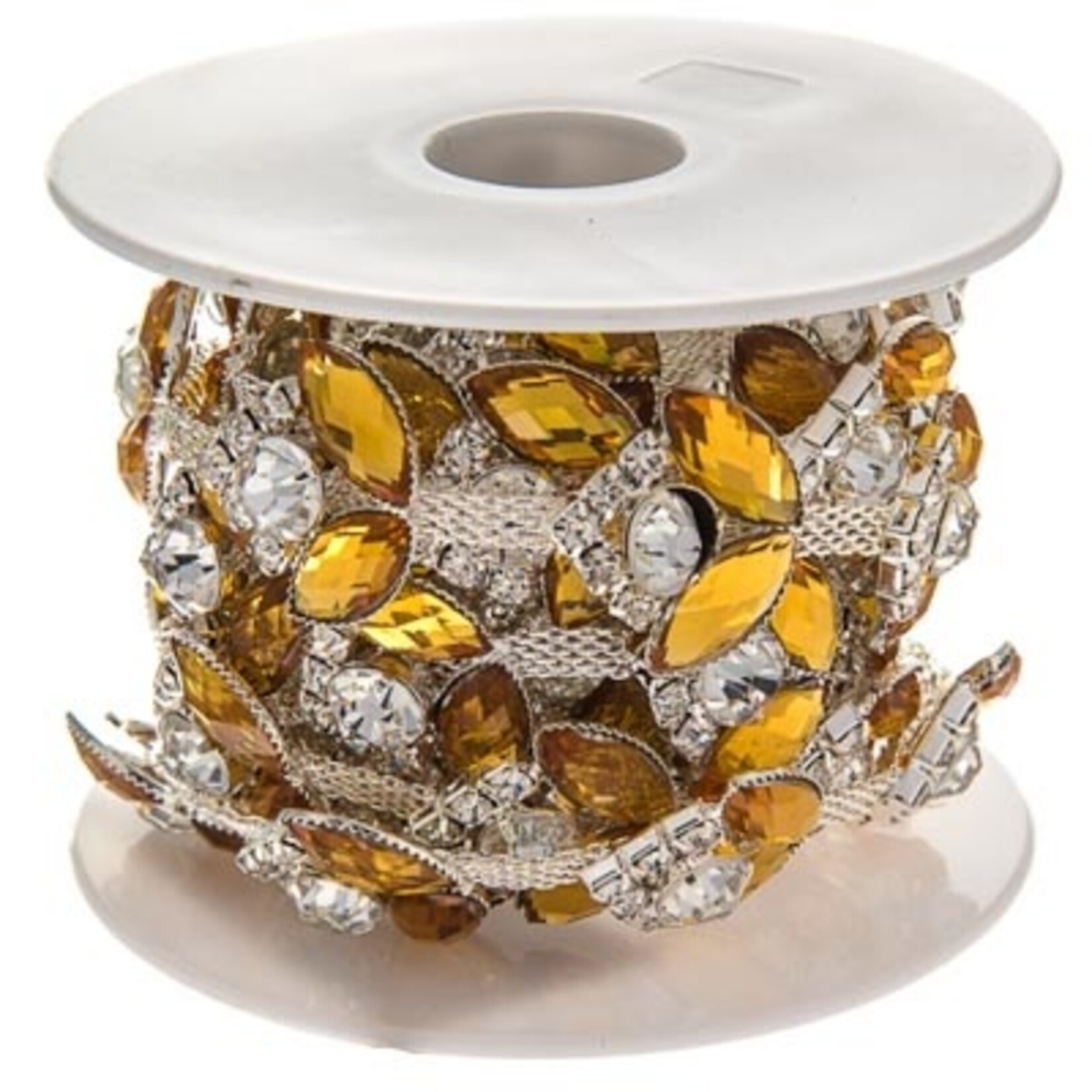 Resin Trim 2yds/Spool Leaf 20 x 21.5mm