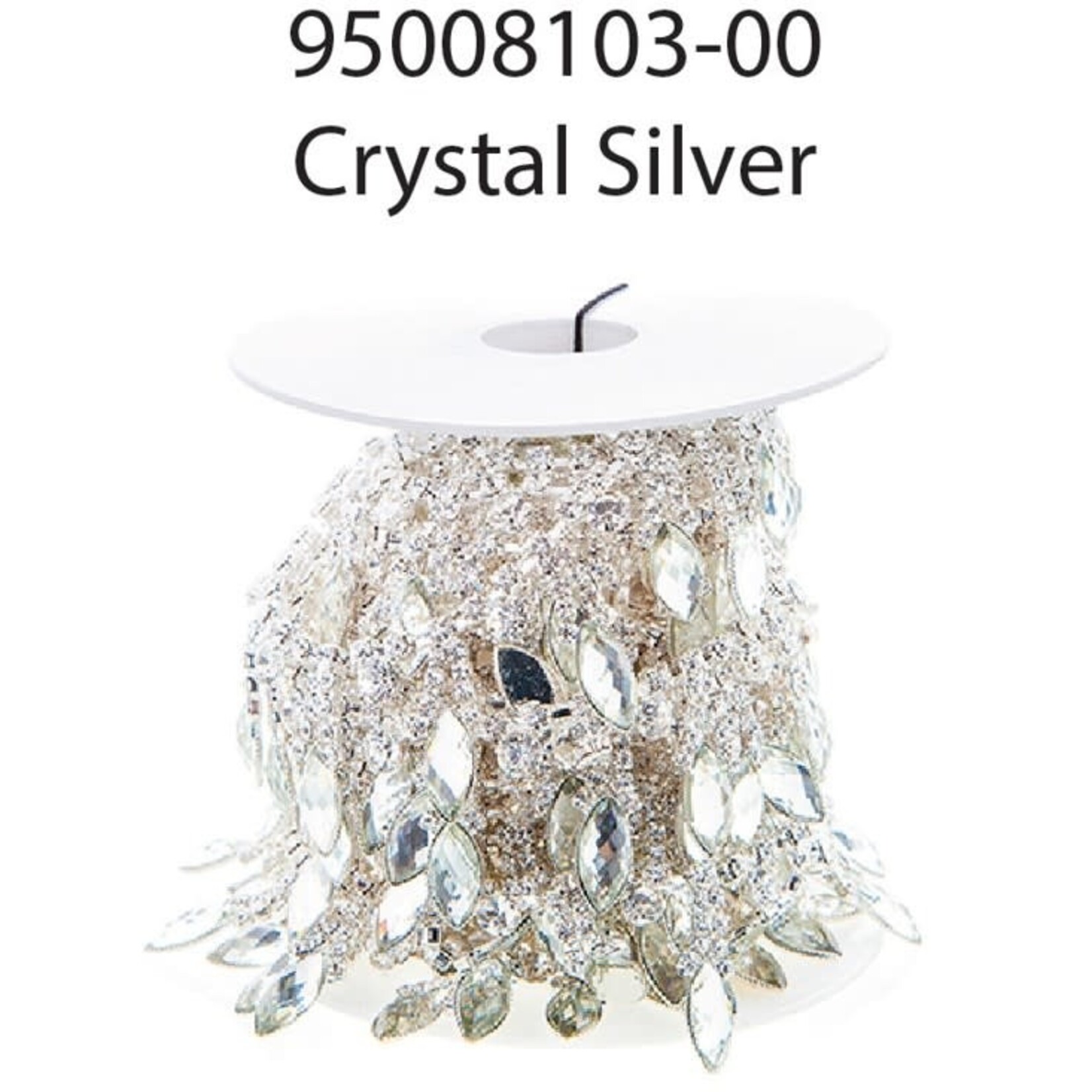 Rhinestone Trim 15mm Navette (5 Yards)