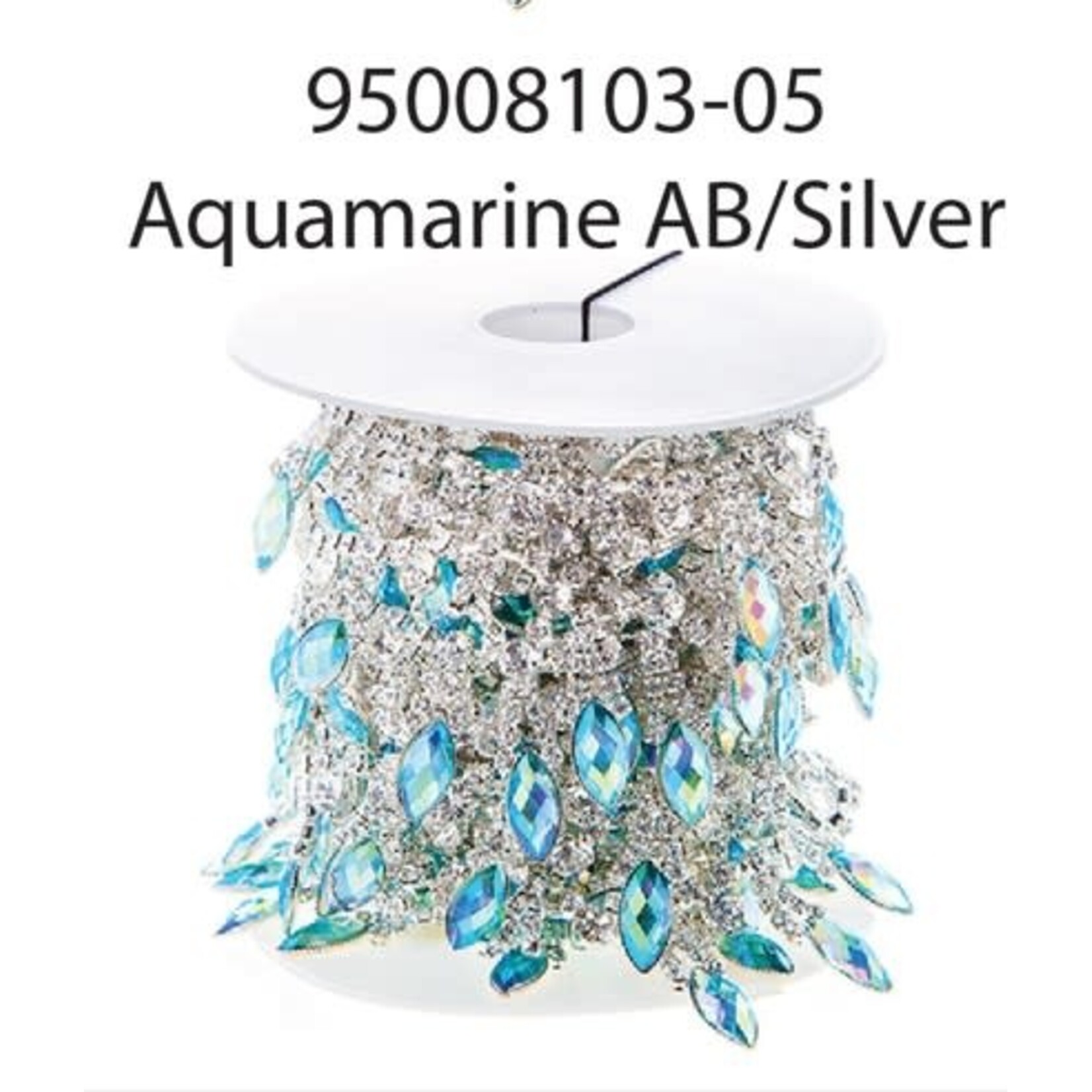 Rhinestone Trim 15mm Navette (5 Yards)