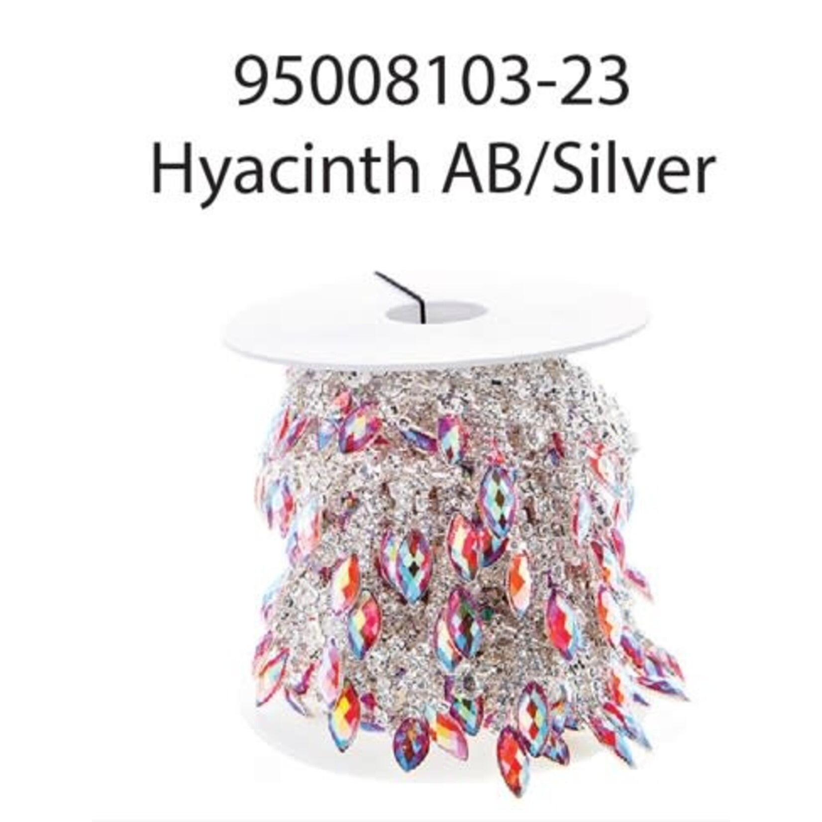 Rhinestone Trim 15mm Navette (5 Yards)