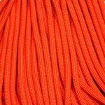 Craft Paracord 16ft 4mm Round  Neon Orange