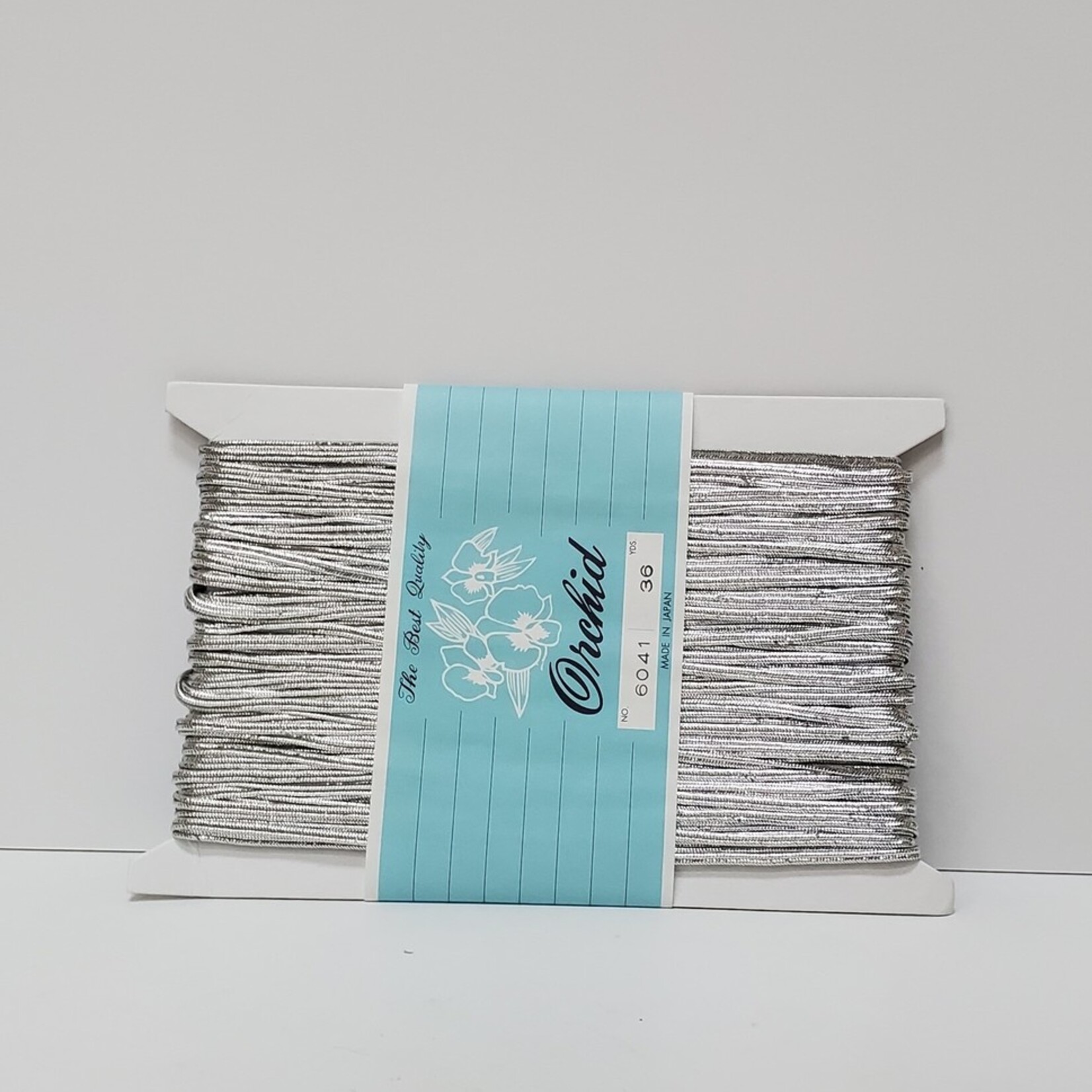 Metallic Cord Yarn Silver 36yards #6041