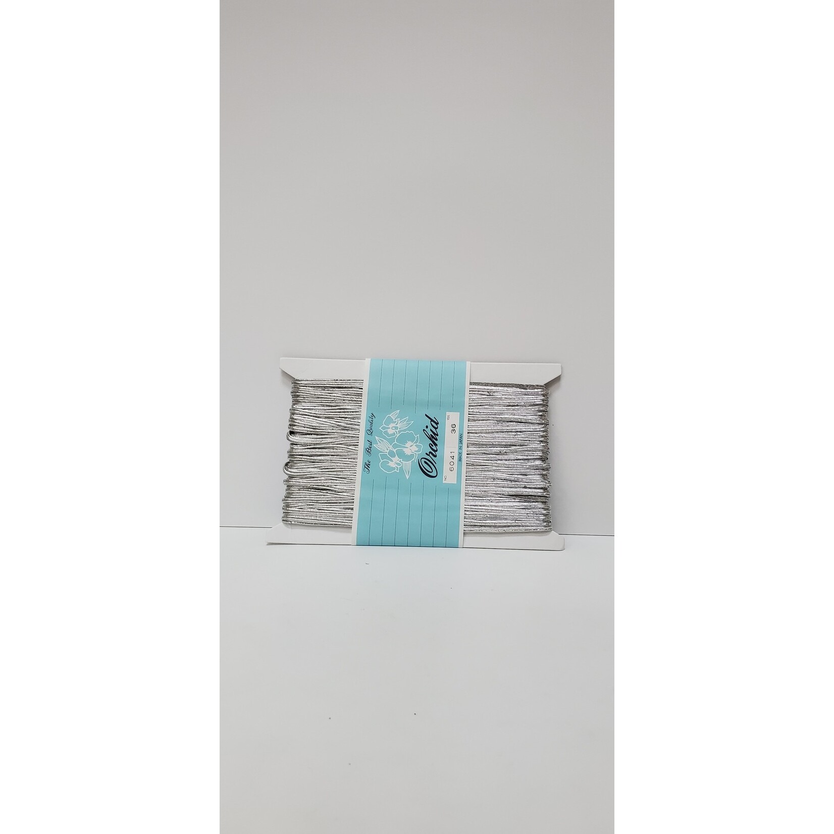 Metallic Cord Yarn Silver 36yards #6041