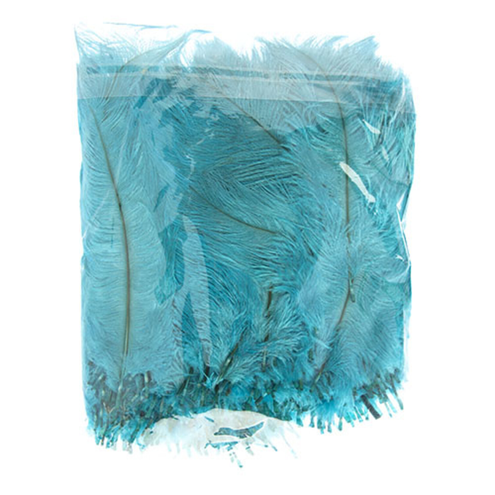 O.D Plumes 6-8 Inch (100 grams) Aqua Blue
