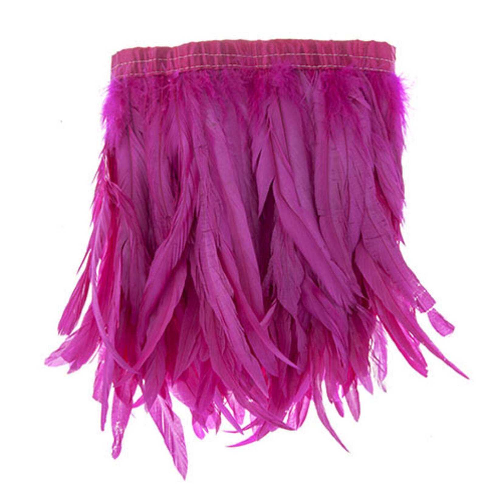 Coque Feathers Value 8-10 Inches 1 Yard  Pink