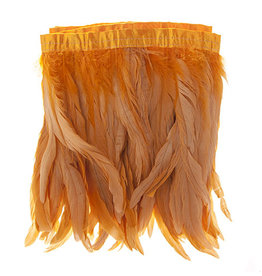 Coque Feathers Value 8-10 Inches Pumpkin