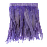 Coque Feathers Value 8-10 Inches 1 Yard  Violet