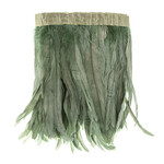 Coque Feathers Value 8-10 Inches 1 Yard  Seafoam