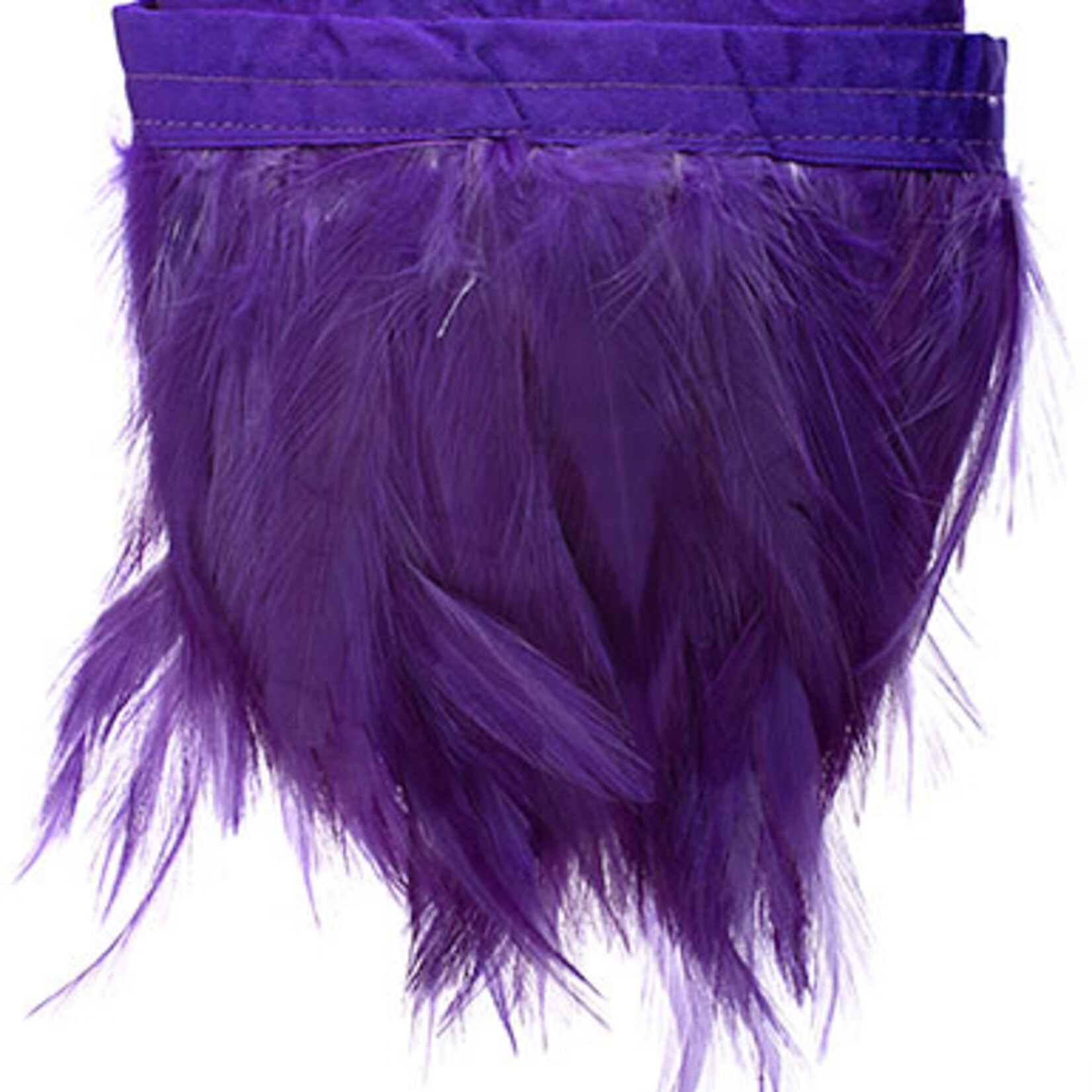 Coque Hackle Strung 4-6 Inch Value Purple