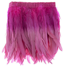Coque Feathers Value 2 Tone 10 - 12 Inches Pretty In Pink