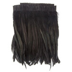 Coque Feathers Value 12-14 Inches Black