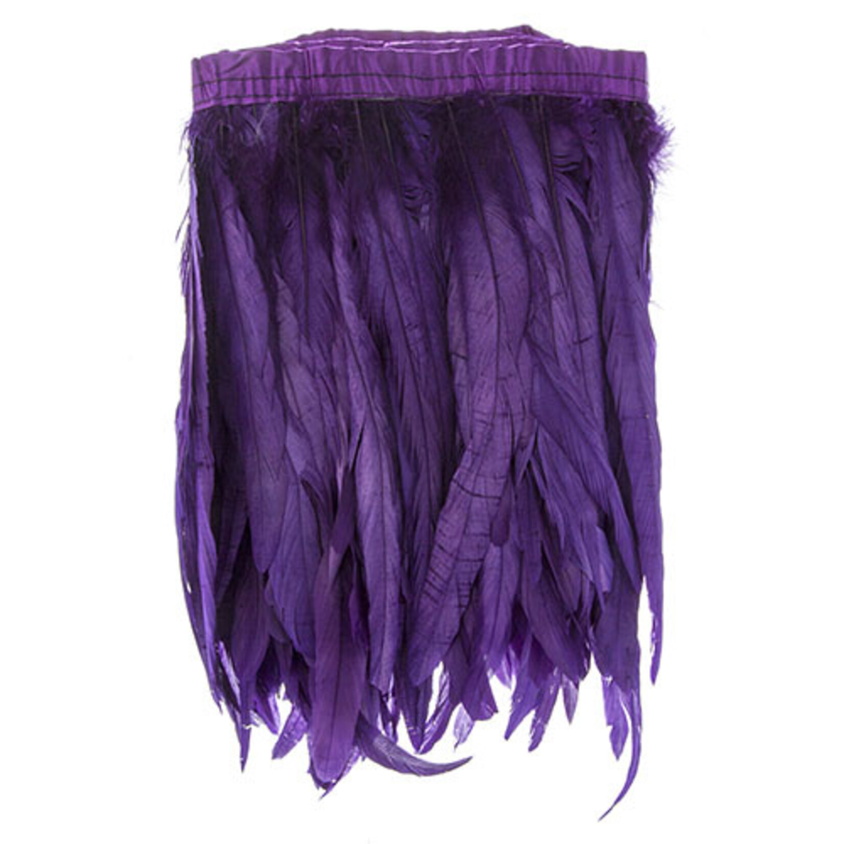 Coque Feathers Value 12-14 Inches Purple