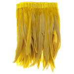 Coque Feathers Value 12-14 Inches Yellow