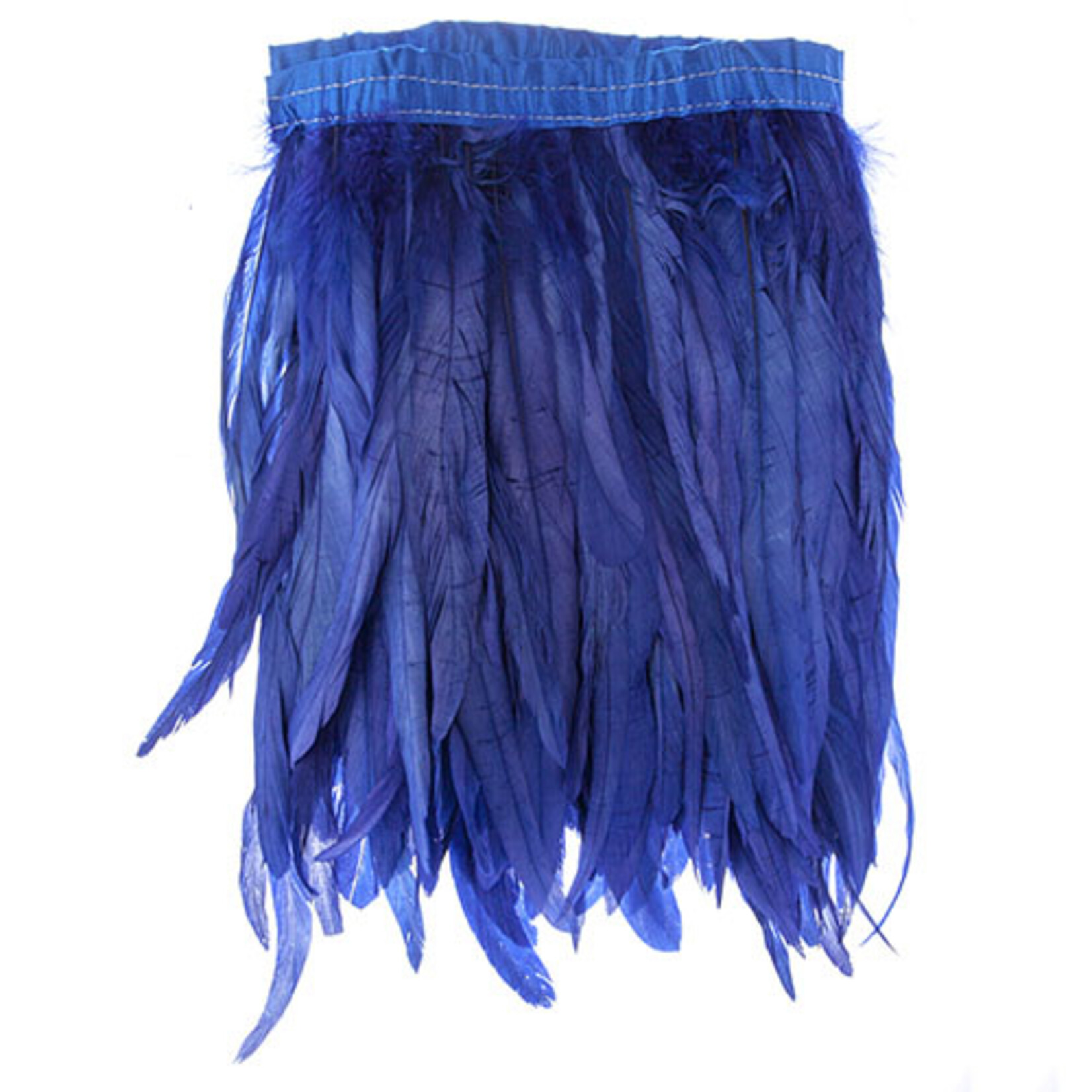 Coque Feathers Value 12-14 Inches Royal Blue