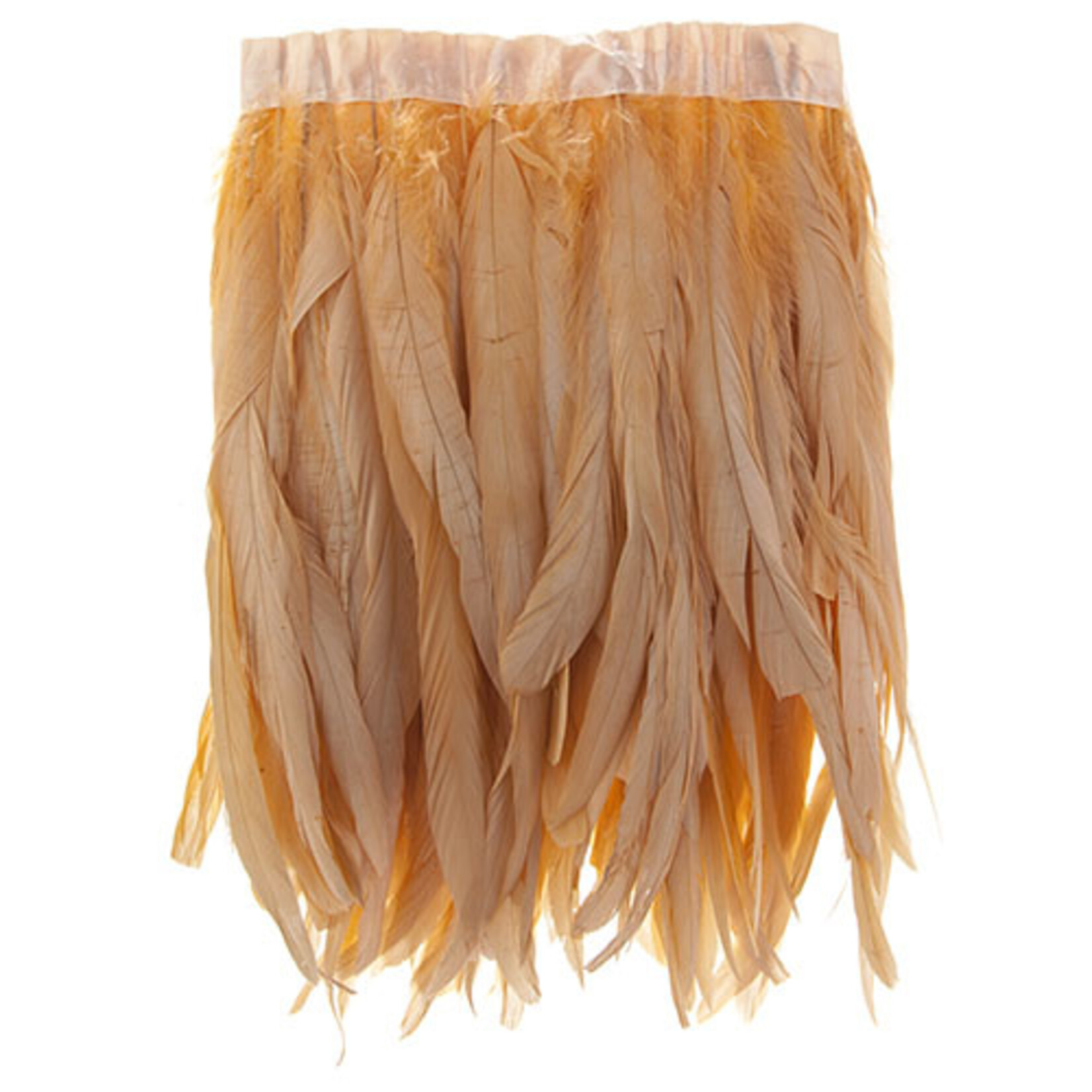 Coque Feathers Value 12-14 Inches Peach