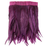 Coque Feathers Value 12-14 Inches Plum