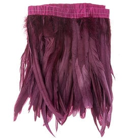 Coque Feathers Value 12-14 Inches Eggplant