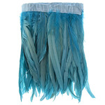 Coque Feathers Value 12-14 Inches Aqua Blue