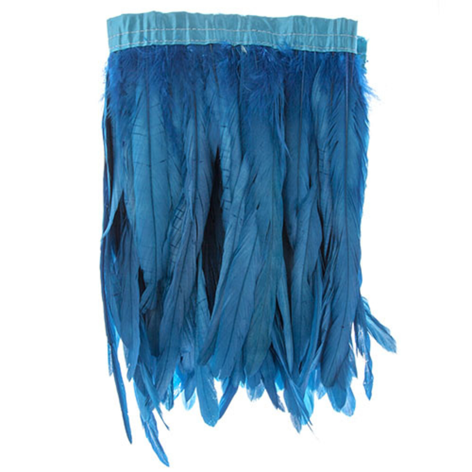 Coque Feathers Value 12-14 Inches Electric Blue