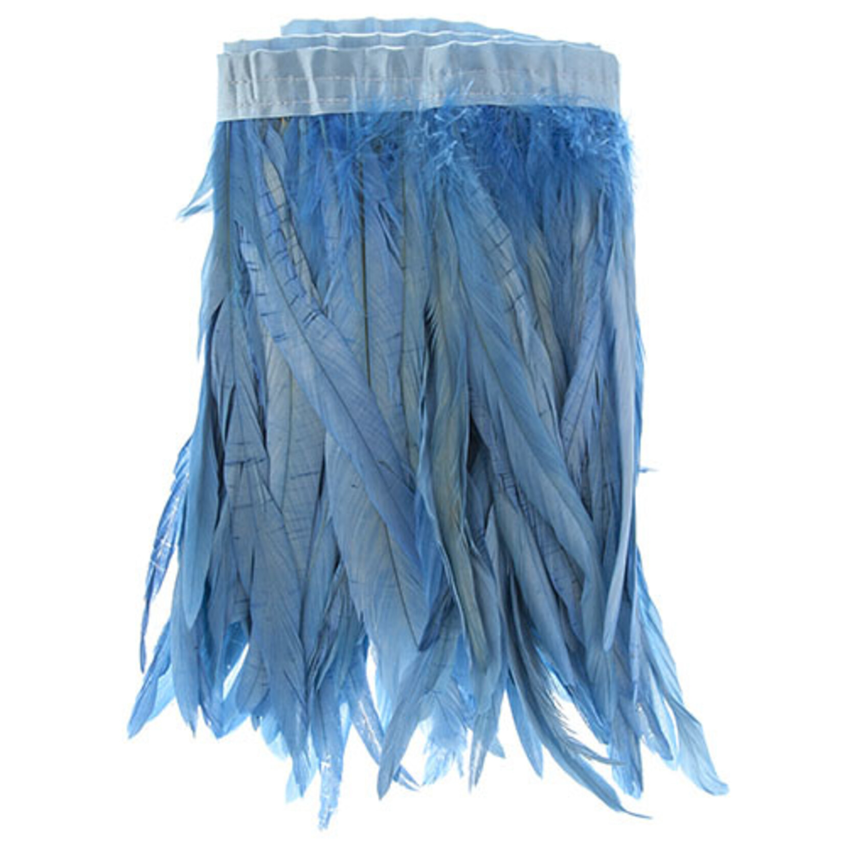 Coque Feathers Value 12-14 Inches Sky Blue