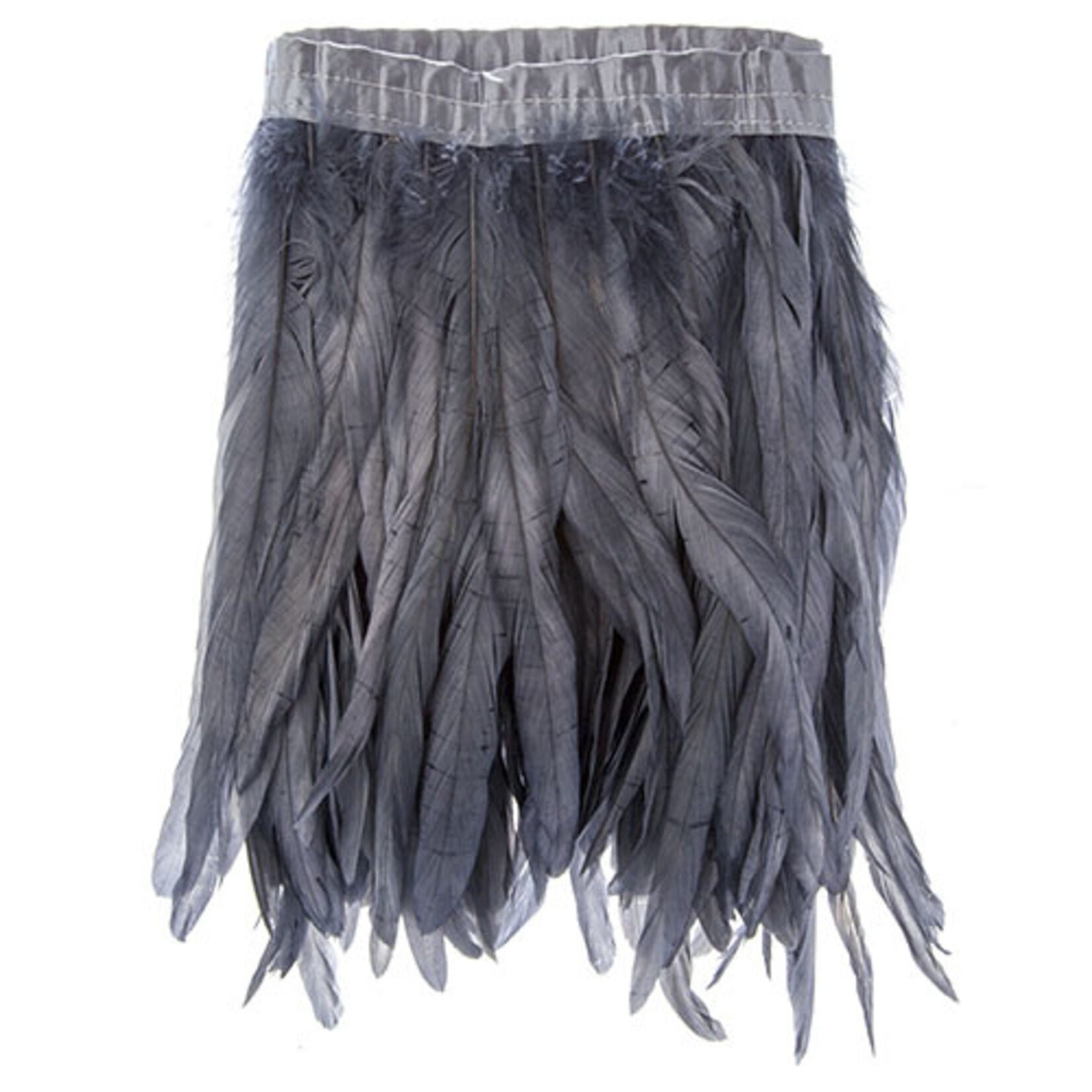 Coque Feathers Value 12-14 Inches Silver