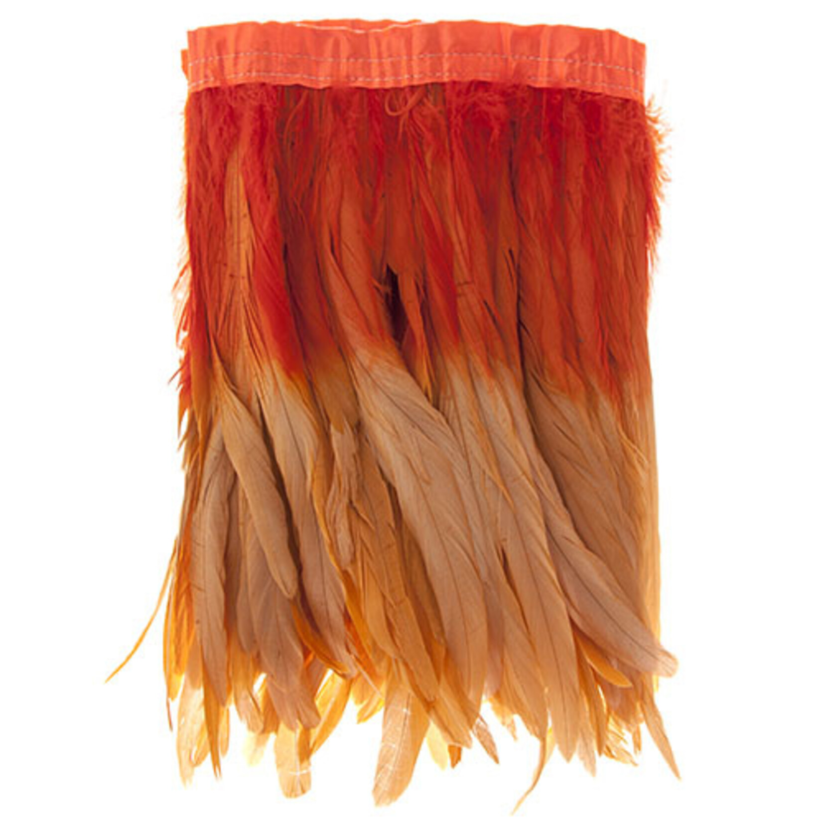 Coque Feathers Value 2 Tone 12 - 14 Inches Sunset