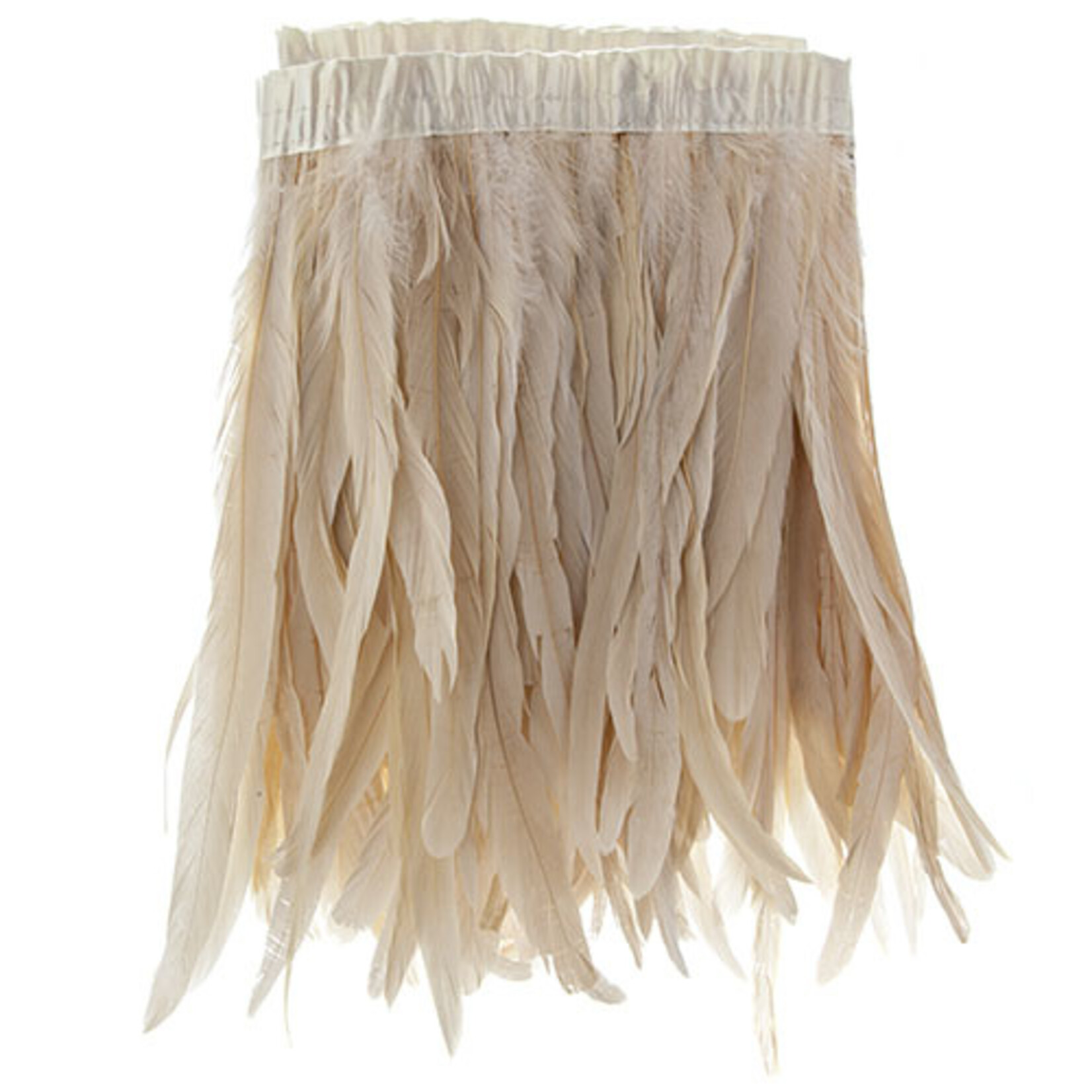 Coque Feathers Value 14-16 Inches  White