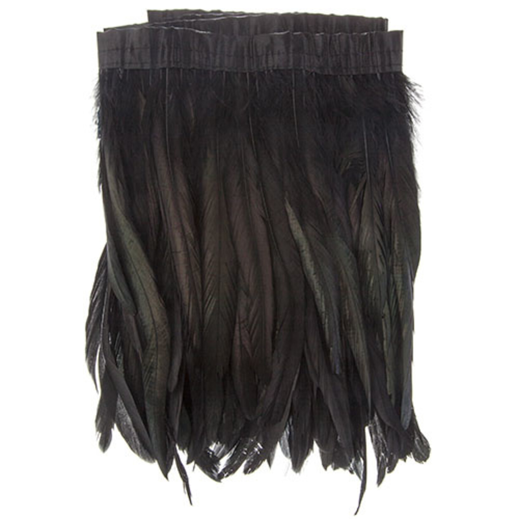 Coque Feathers Value 14-16 Inches  Black
