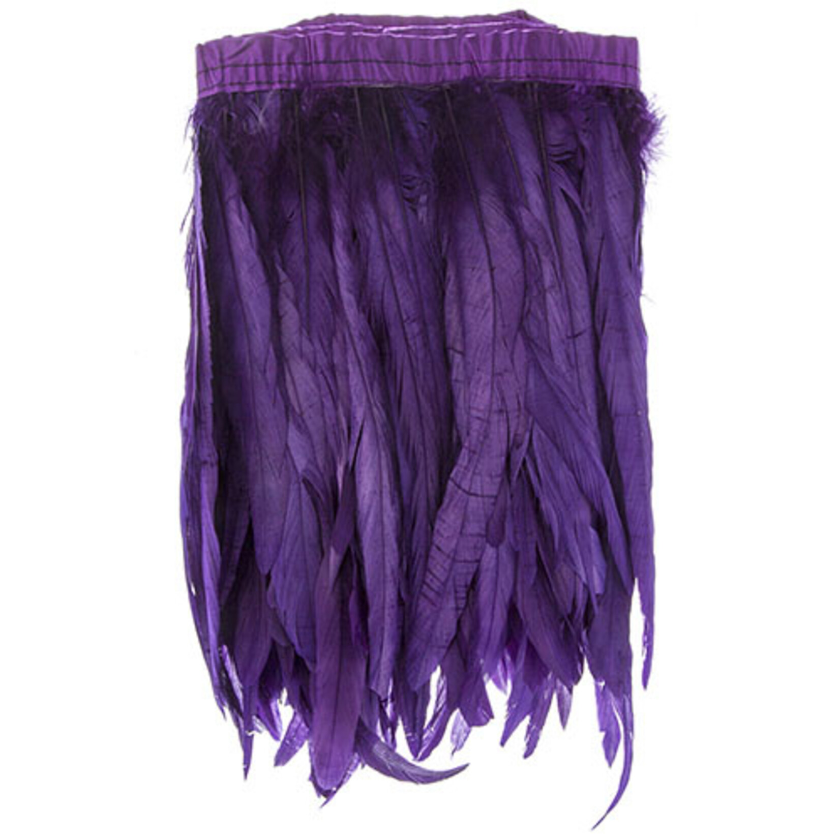 Coque Feathers Value 14-16 Inches  Purple