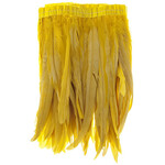 Coque Feathers Value 14-16 Inches  Yellow