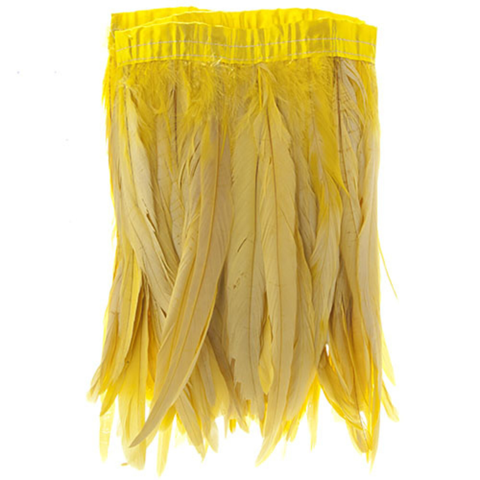 Coque Feathers Value 14-16 Inches  Lemon