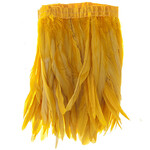 Coque Feathers Value 14-16 Inches  Golden Yellow