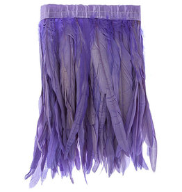 Coque Feathers Value 14-16 Inches  Violet