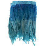 Coque Feathers Value 2 Tone 14 - 16 Inches Sky/Ocean