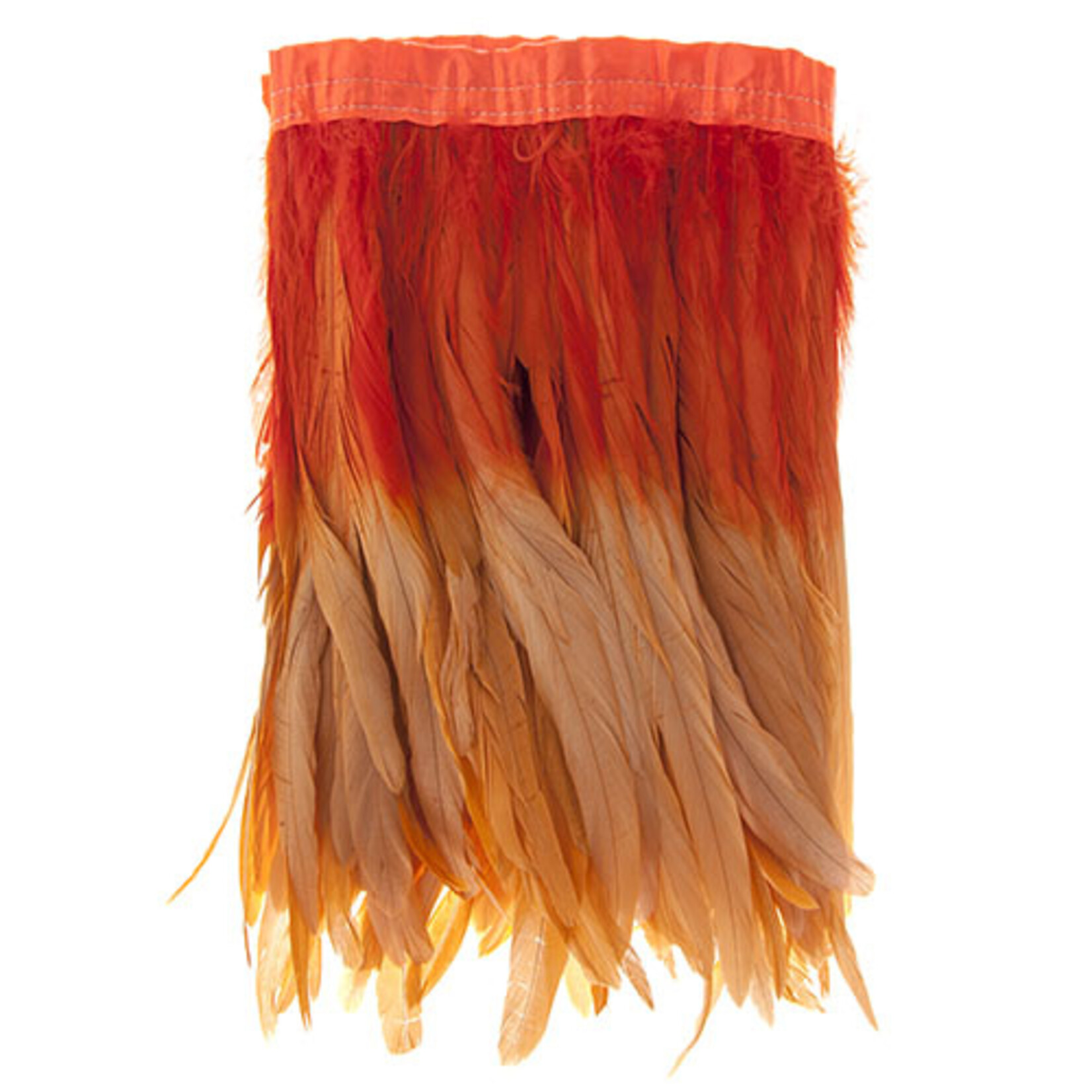 Coque Feathers Value 2 Tone 14 - 16 Inches Sunset