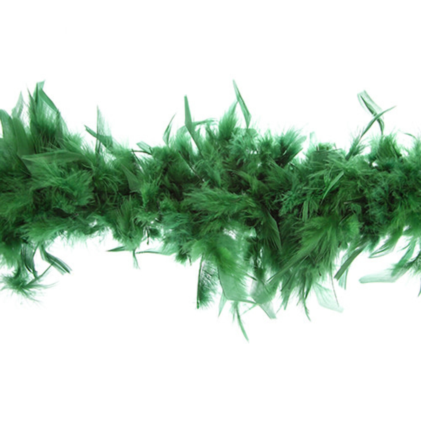 Green 80 Gram Feather Boa for Women