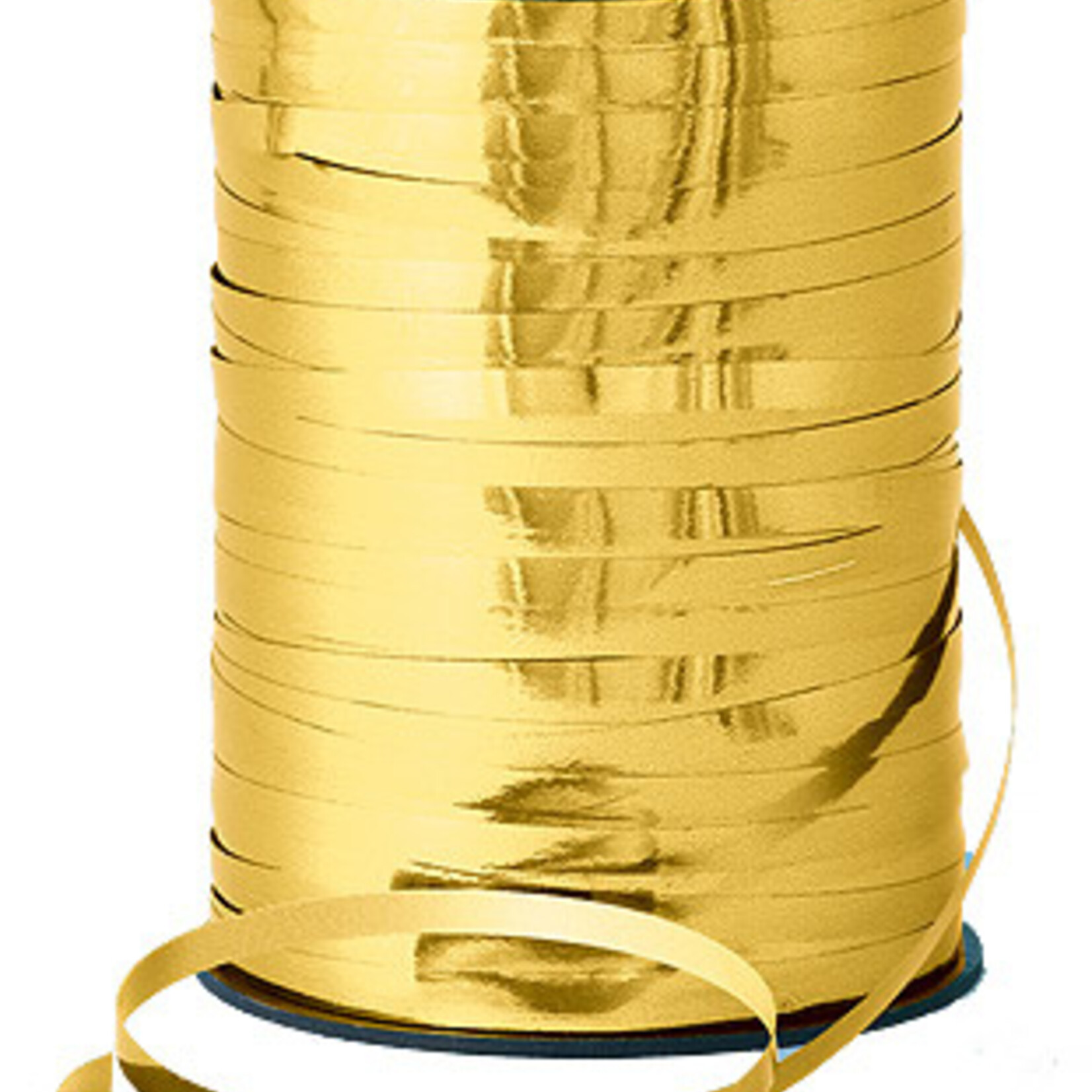 Curling Ribbon in Spool 200Ft - Metallic Gold