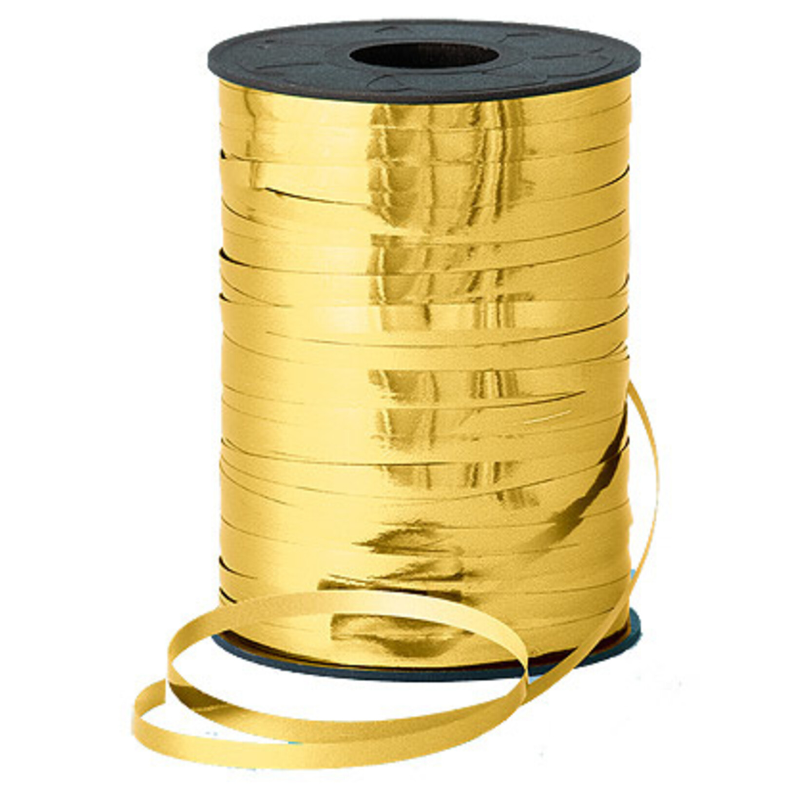 Curling Ribbon in Spool 200Ft - Metallic Gold
