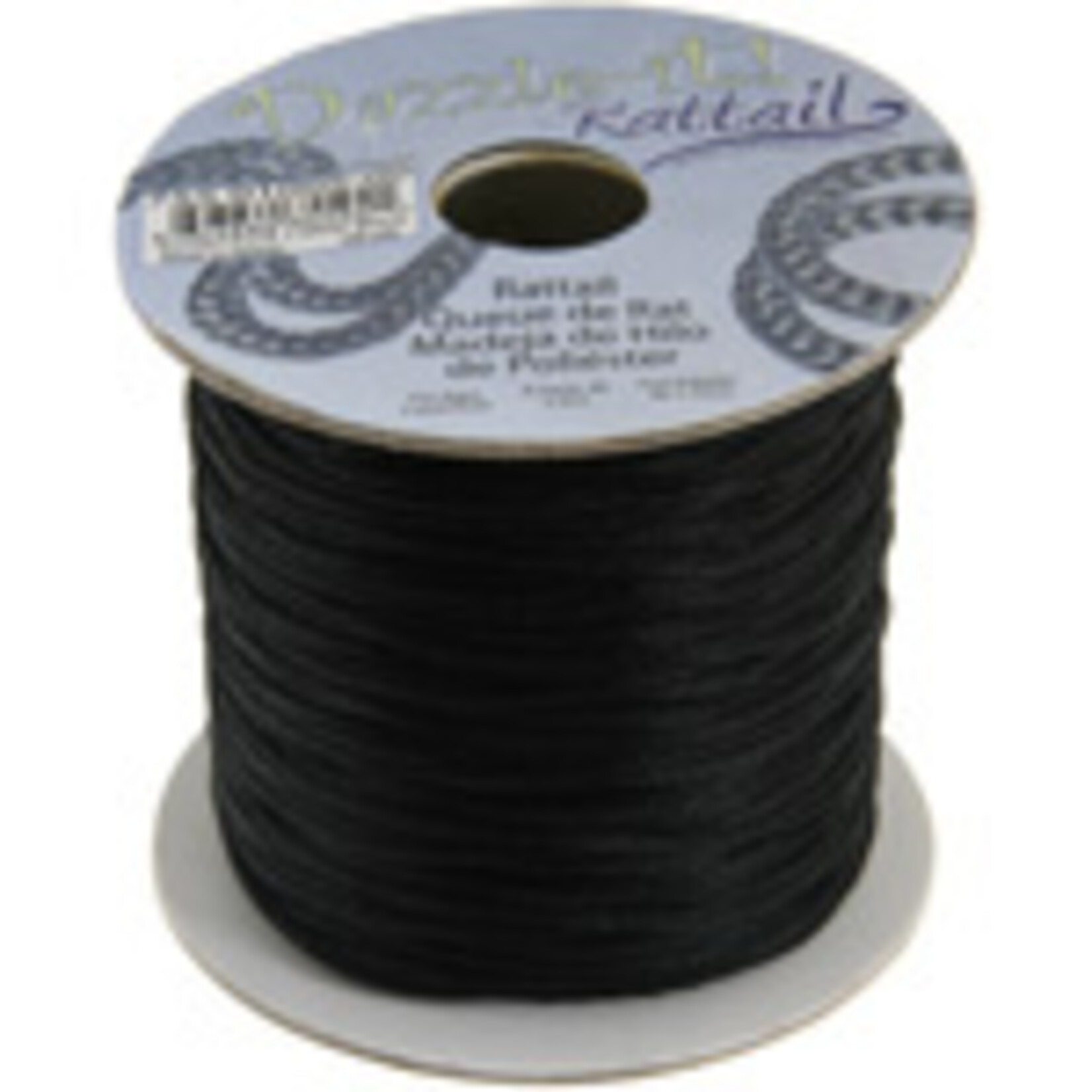 Rattail Cord 1.5mm (100 yards)  Black