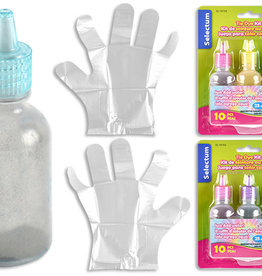 Tie Dye Kit with Gloves (25ml each) - Yellow, Fuchsia and Teal